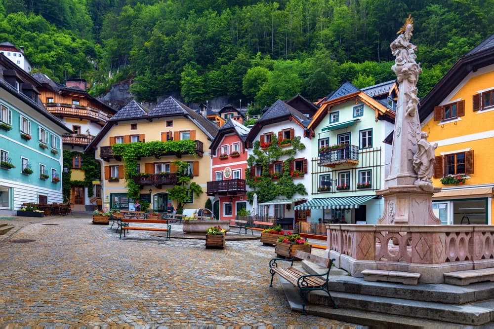holiway travel hallstatt dag manzara avusturya