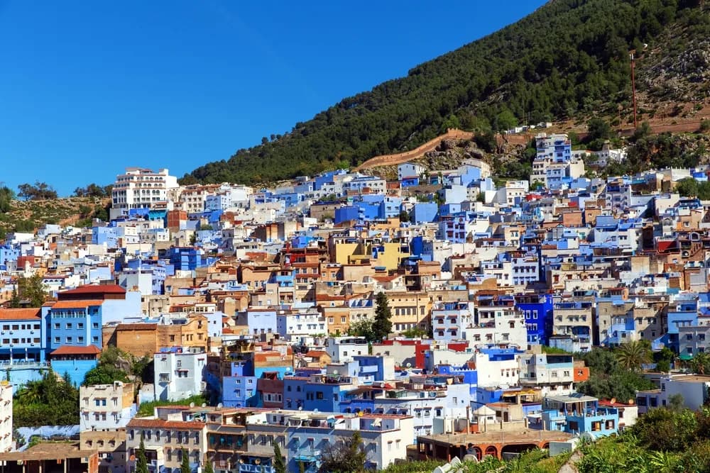 holiway travel sefsaouen mavi sehir fas