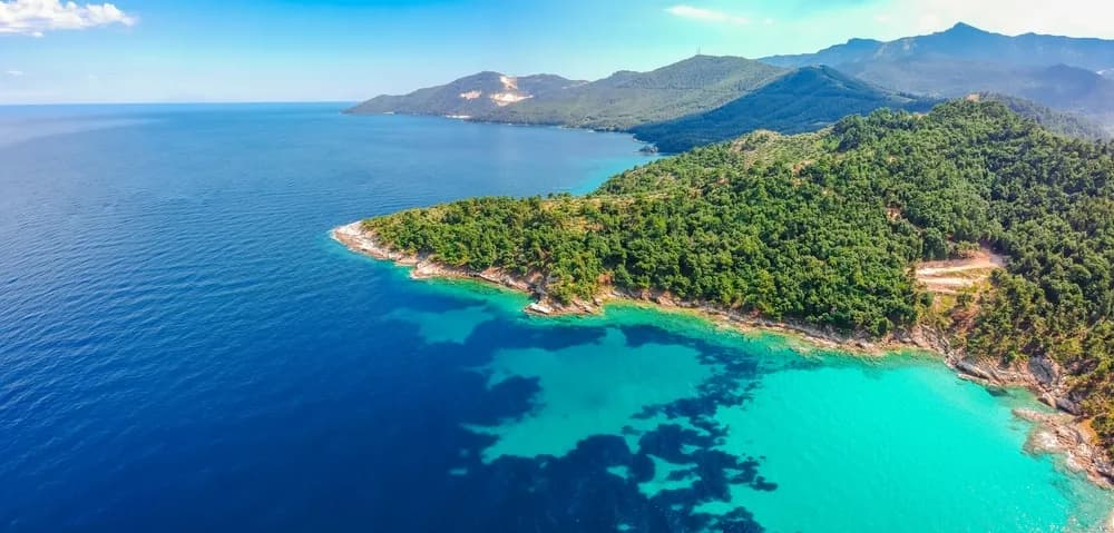 thassos mermer plaji marble beach